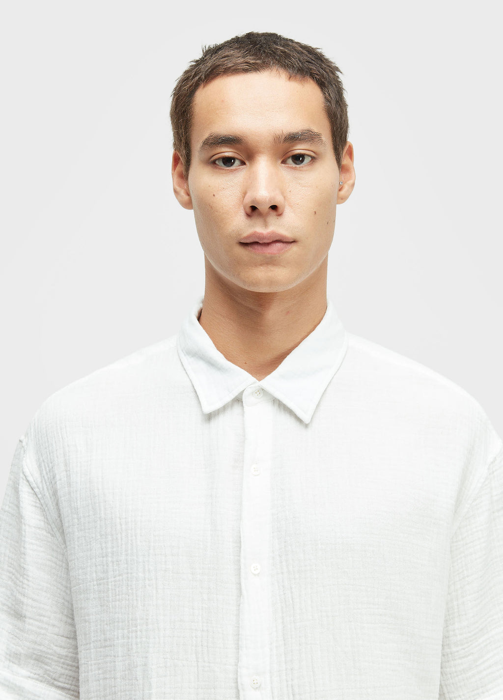 Camisa Cotton Wavy MC Branco – Osklen – foto 3
