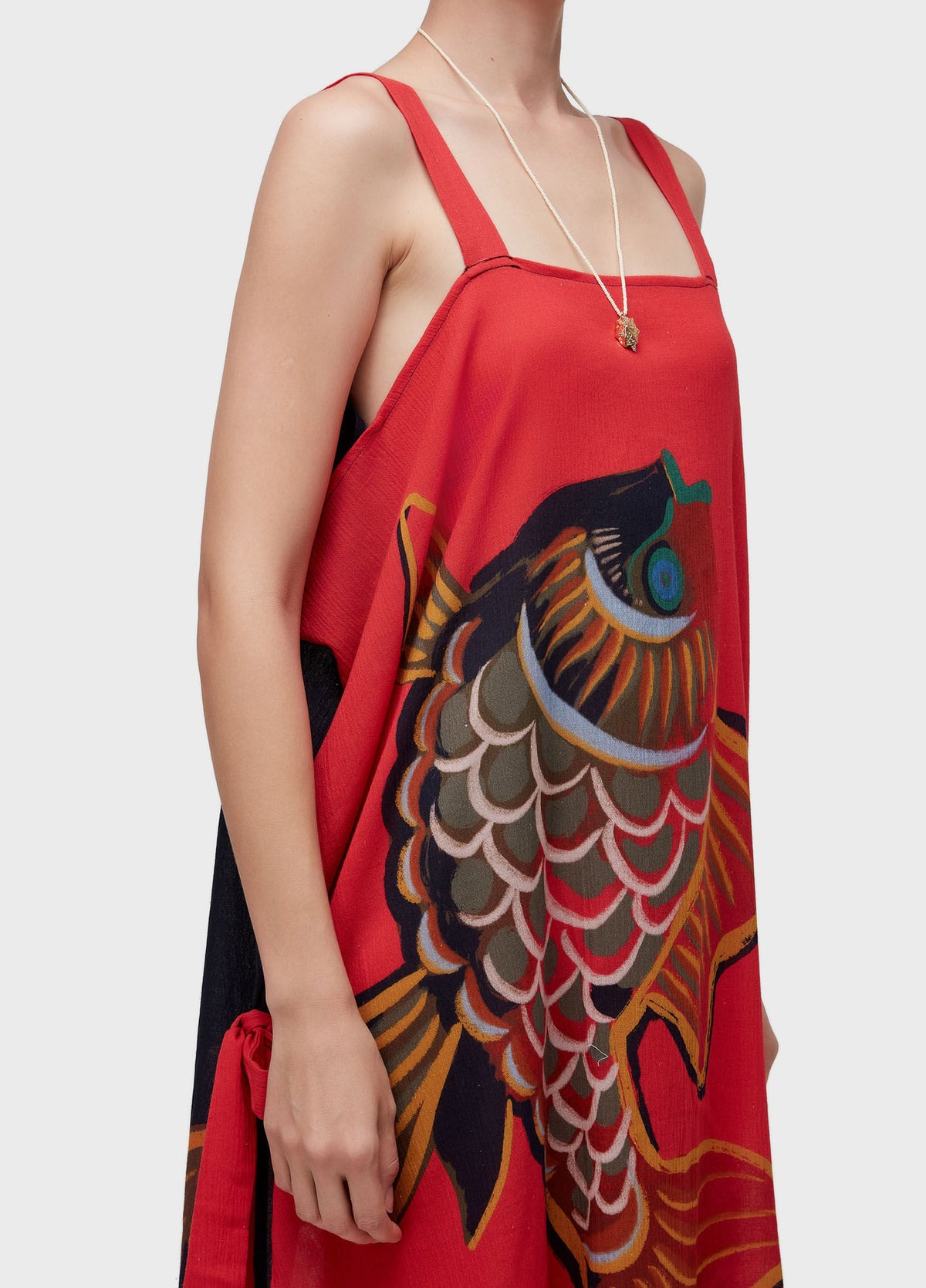 VESTIDO PAREÔ PEIXE RED