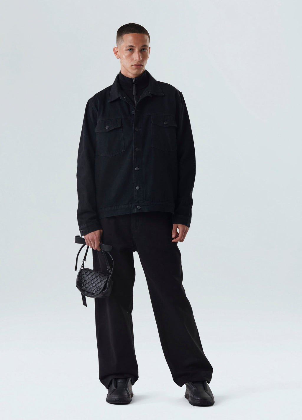 Jaqueta Classic Denim Preto – Osklen – foto 6