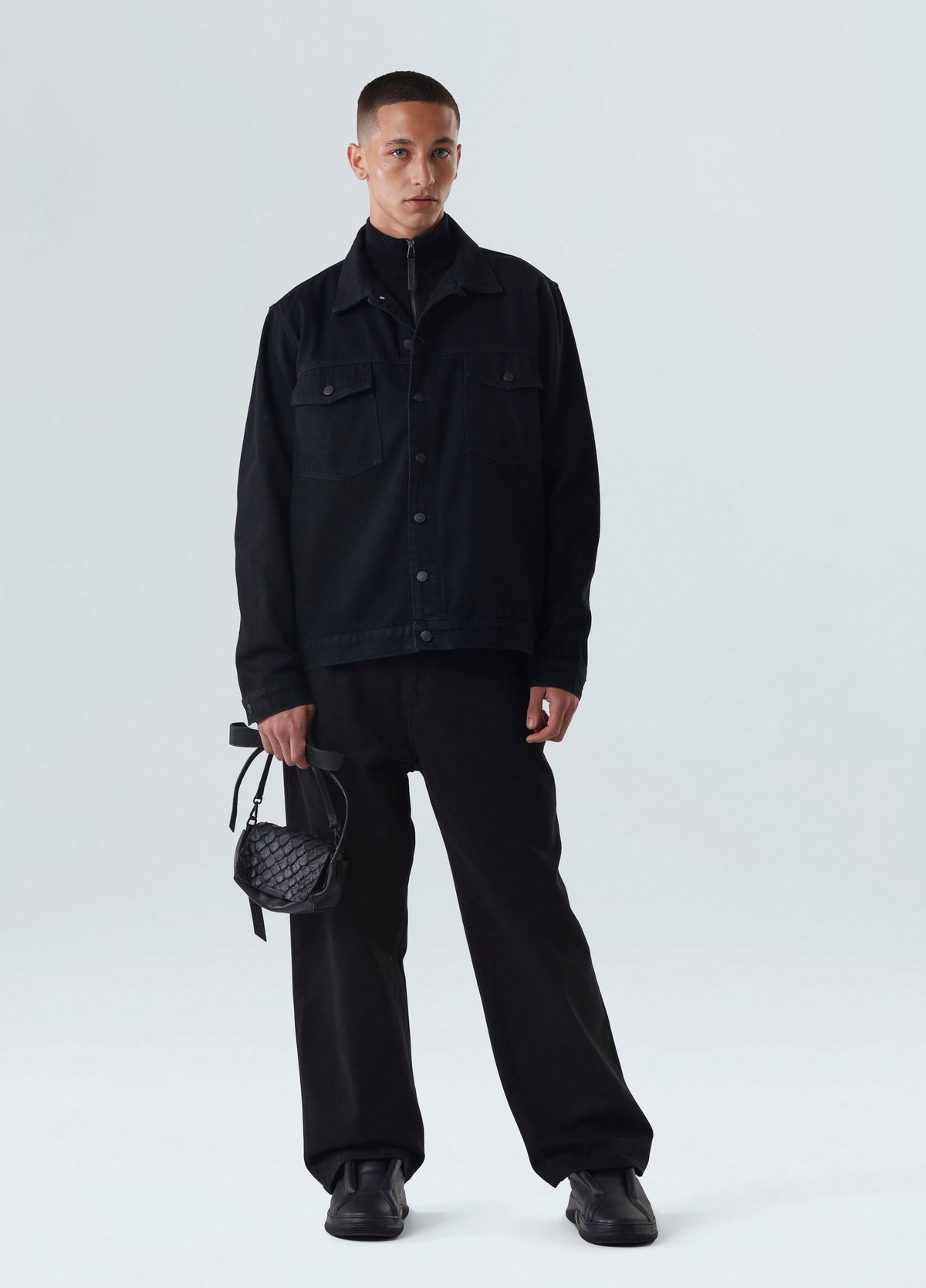 Jaqueta Classic Denim Preto – Osklen – foto 6