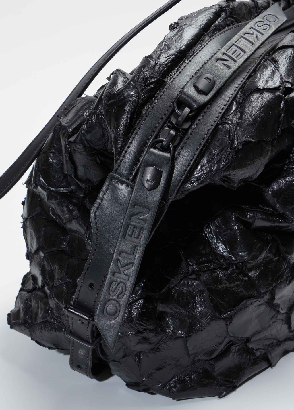 Pirarucu Shoulder Bag Preto/Preto – Osklen – foto 2