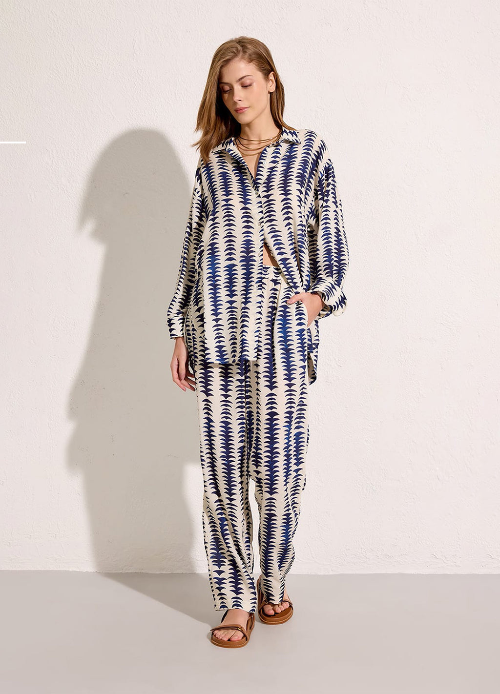 Calça Pijama Andorinha – Lenny Niemeyer – foto 1