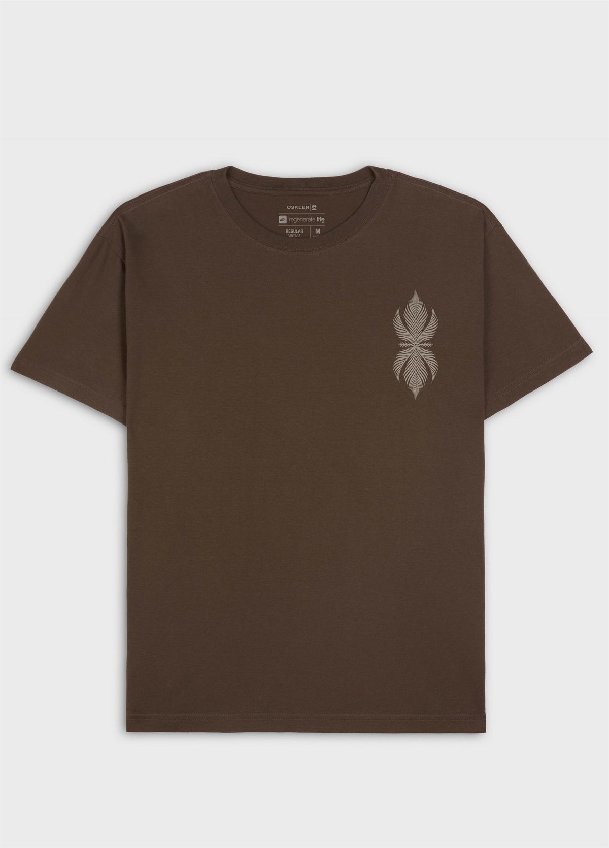 T-SHIRT VINTAGE LEAF MC