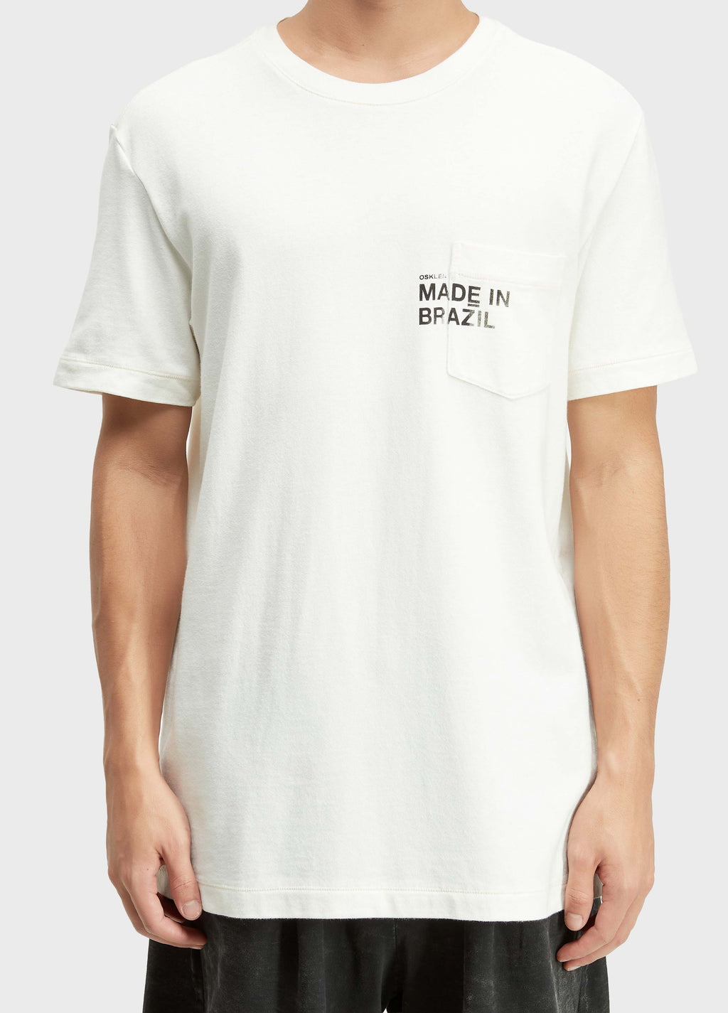 T-Shirt Pocket Made in Brazil Off-White – Osklen – foto 3