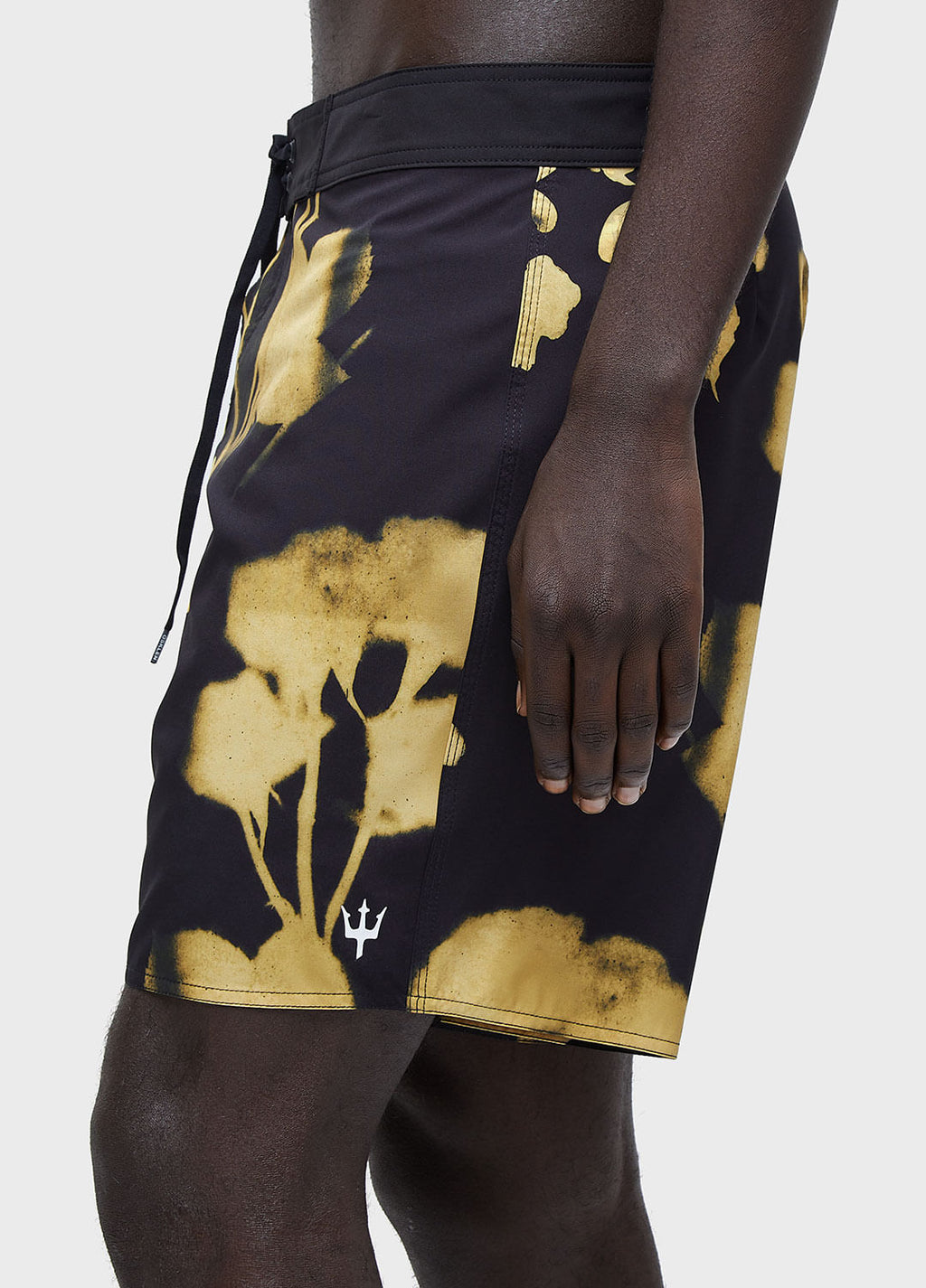 Bermuda Surf Rose Gema Preto/Amarelo – Osklen – foto 5