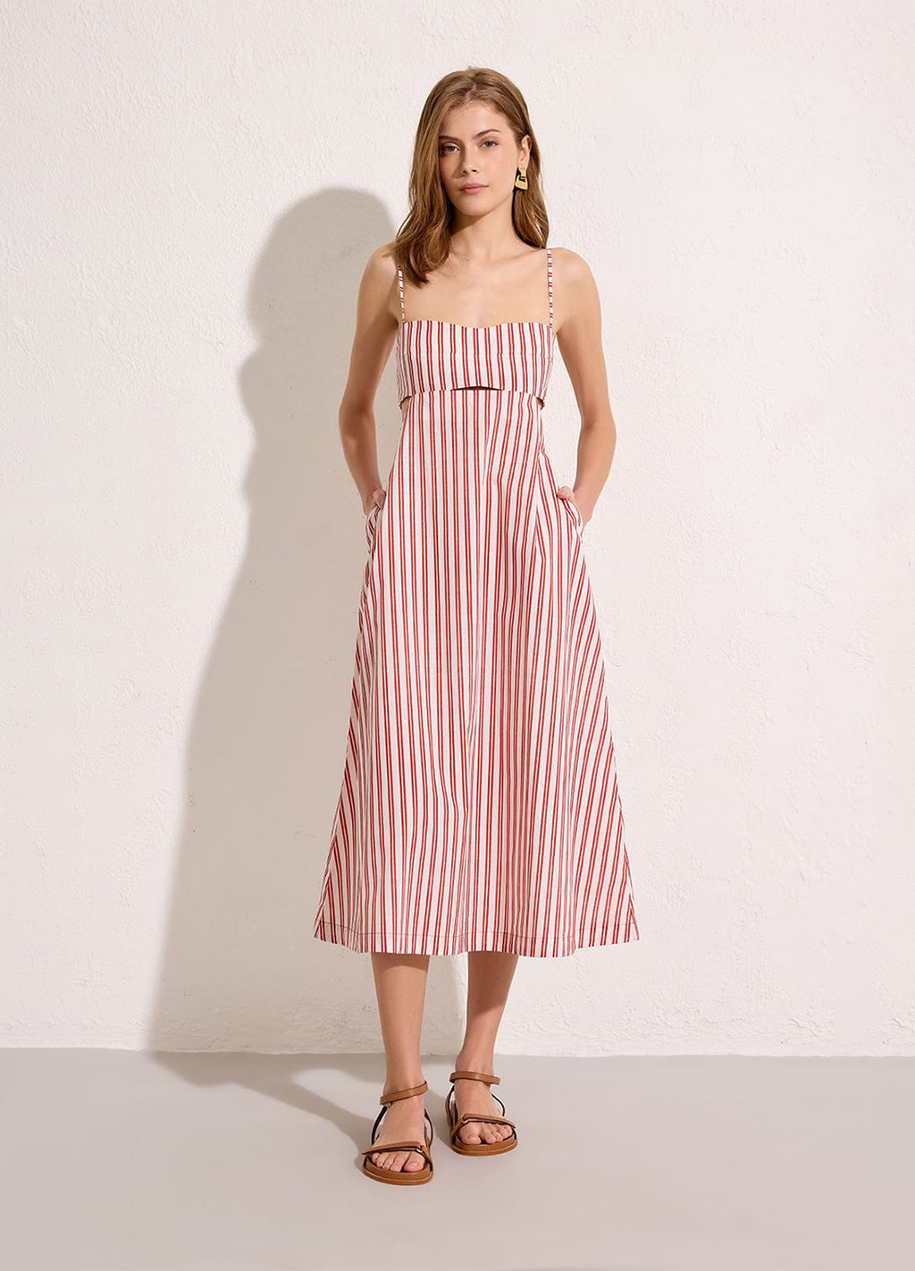 Vestido Detalhe Vazado Nautica Listra – Lenny Niemeyer – foto 1