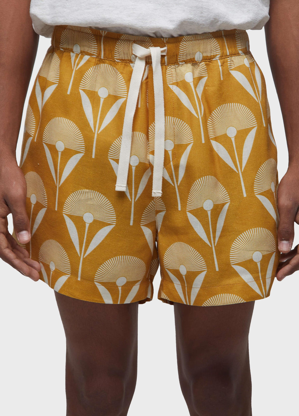 Bermuda PJ Sunflower Amarelo/Off-White – Osklen – foto 4