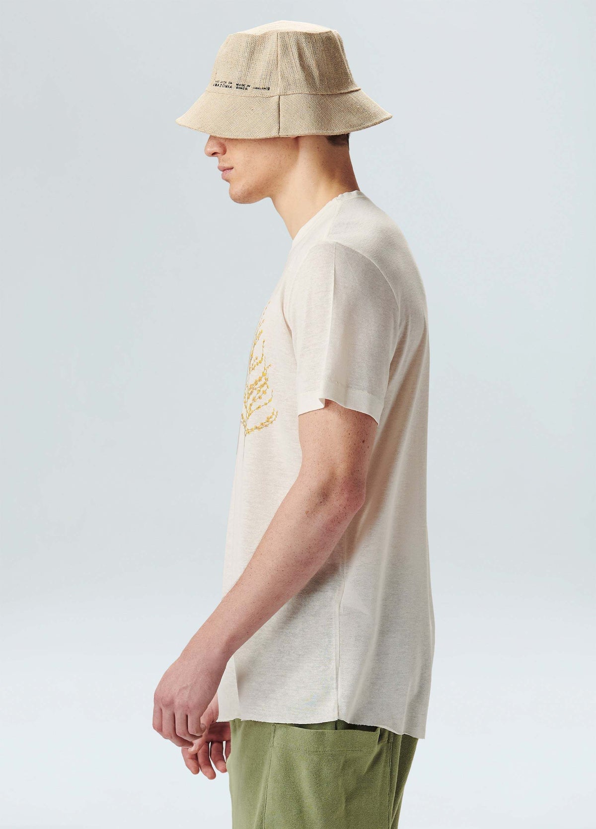 T-SHIRT LIGHT LINEN CHAMAEDORA