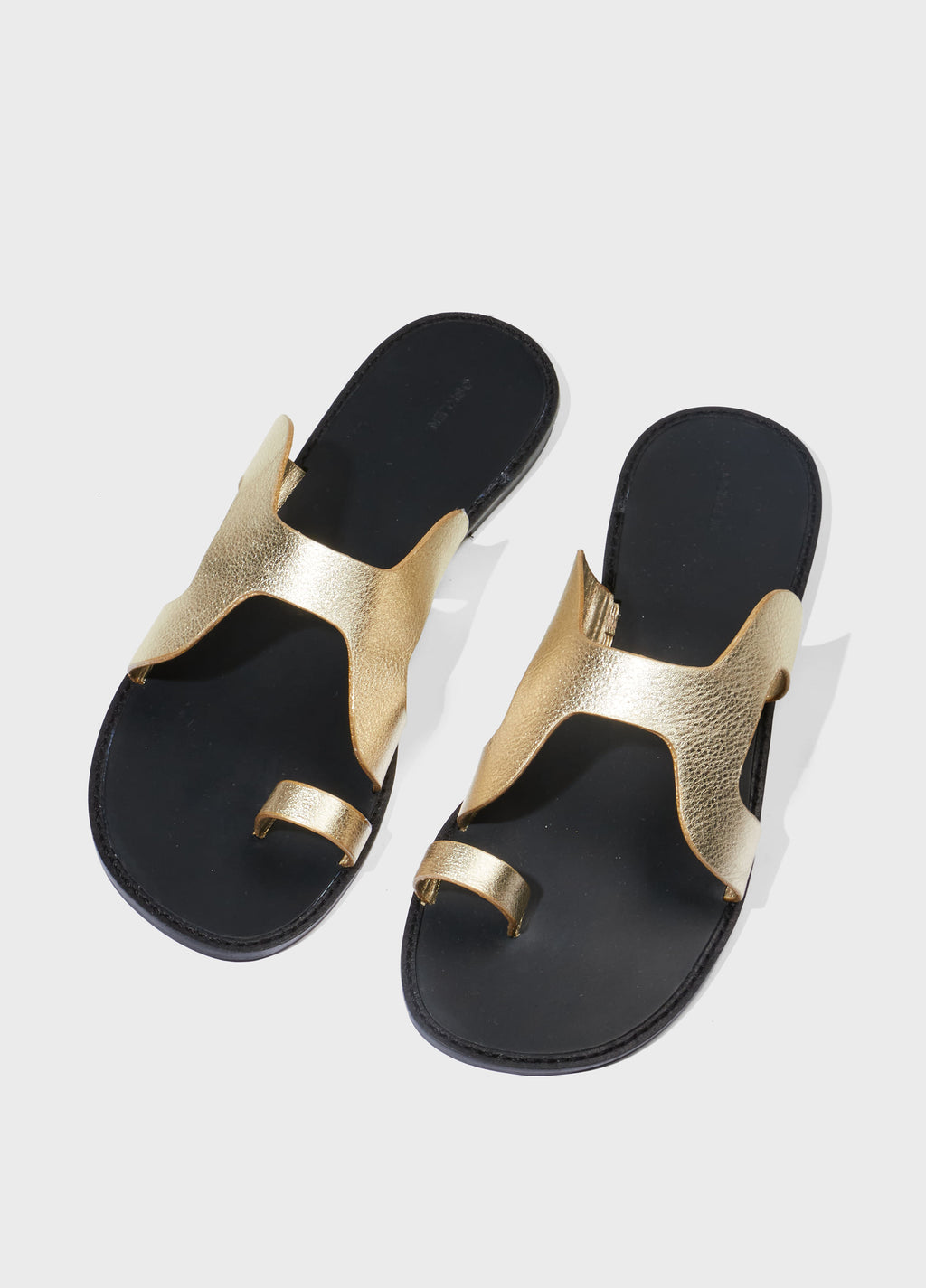 Sandália Slide Calçadão Dourado – Osklen – foto 2
