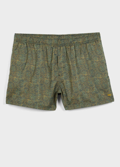 BEACH SHORT VINTAGE CORAL