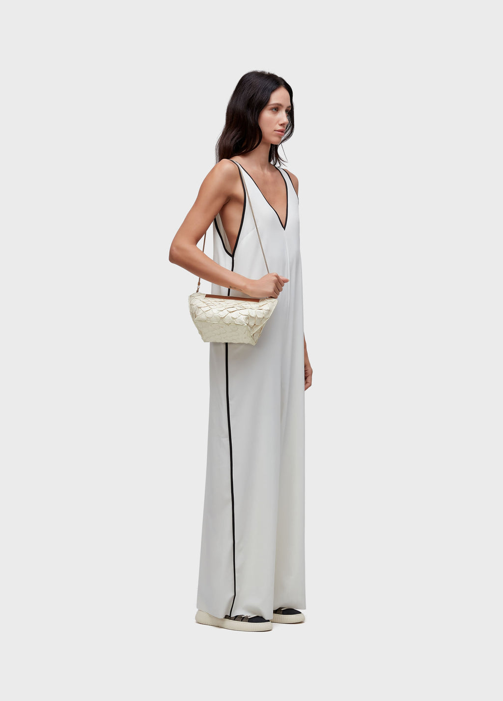 Clutch Pirarucu Ité Off-White/Dourado – Osklen – foto 2