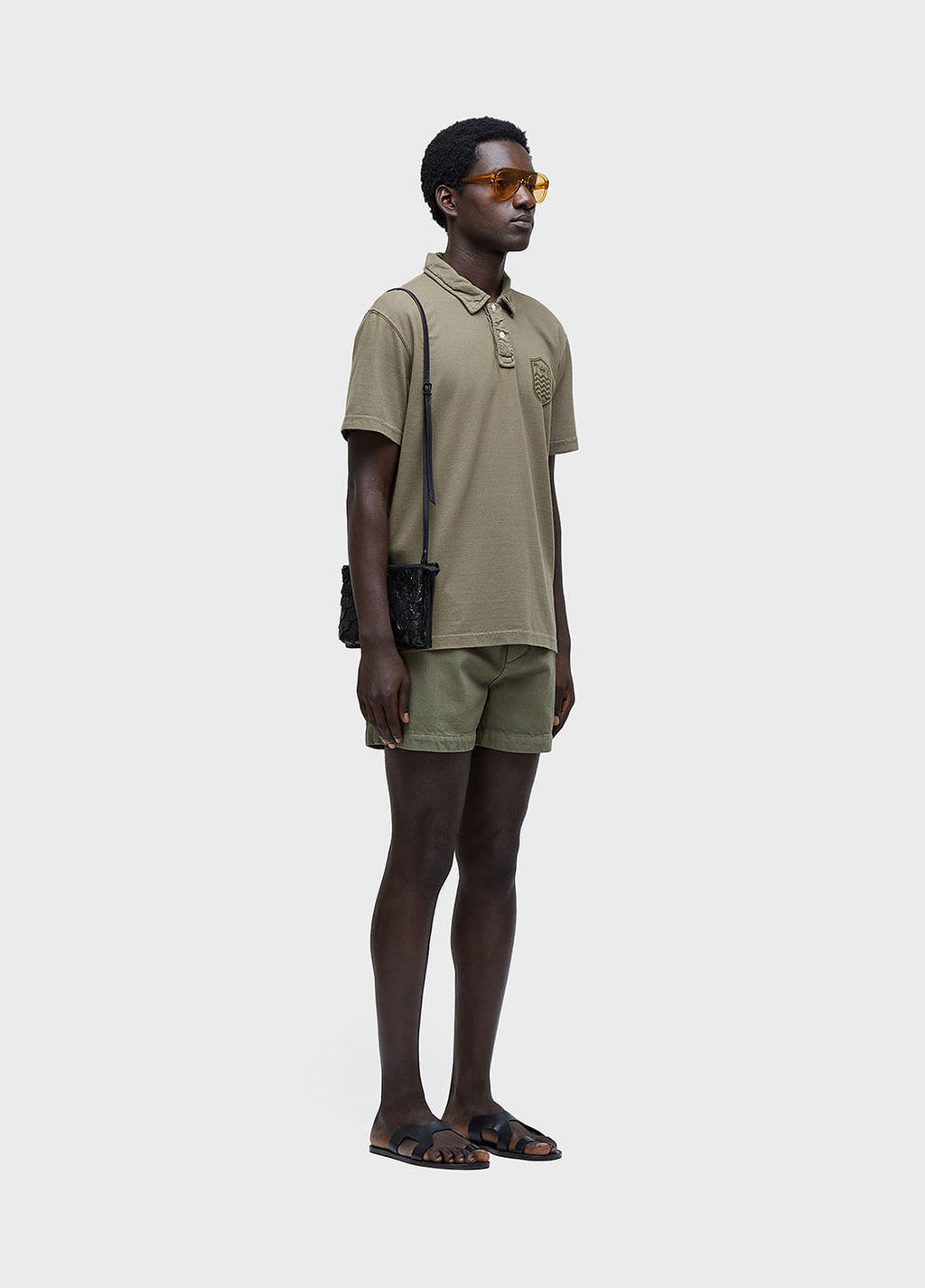 Camisa Polo Stone MC Colors Forest – Osklen – foto 2
