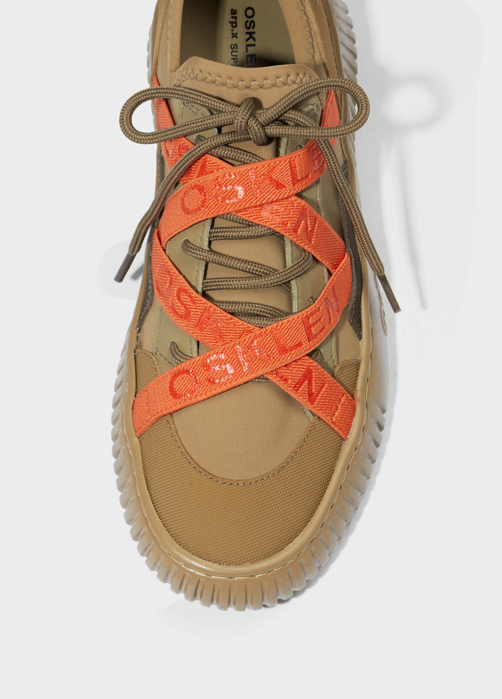 Tênis Arpx Overlap Colour Sole Caqui/Laranja – Osklen – foto 3
