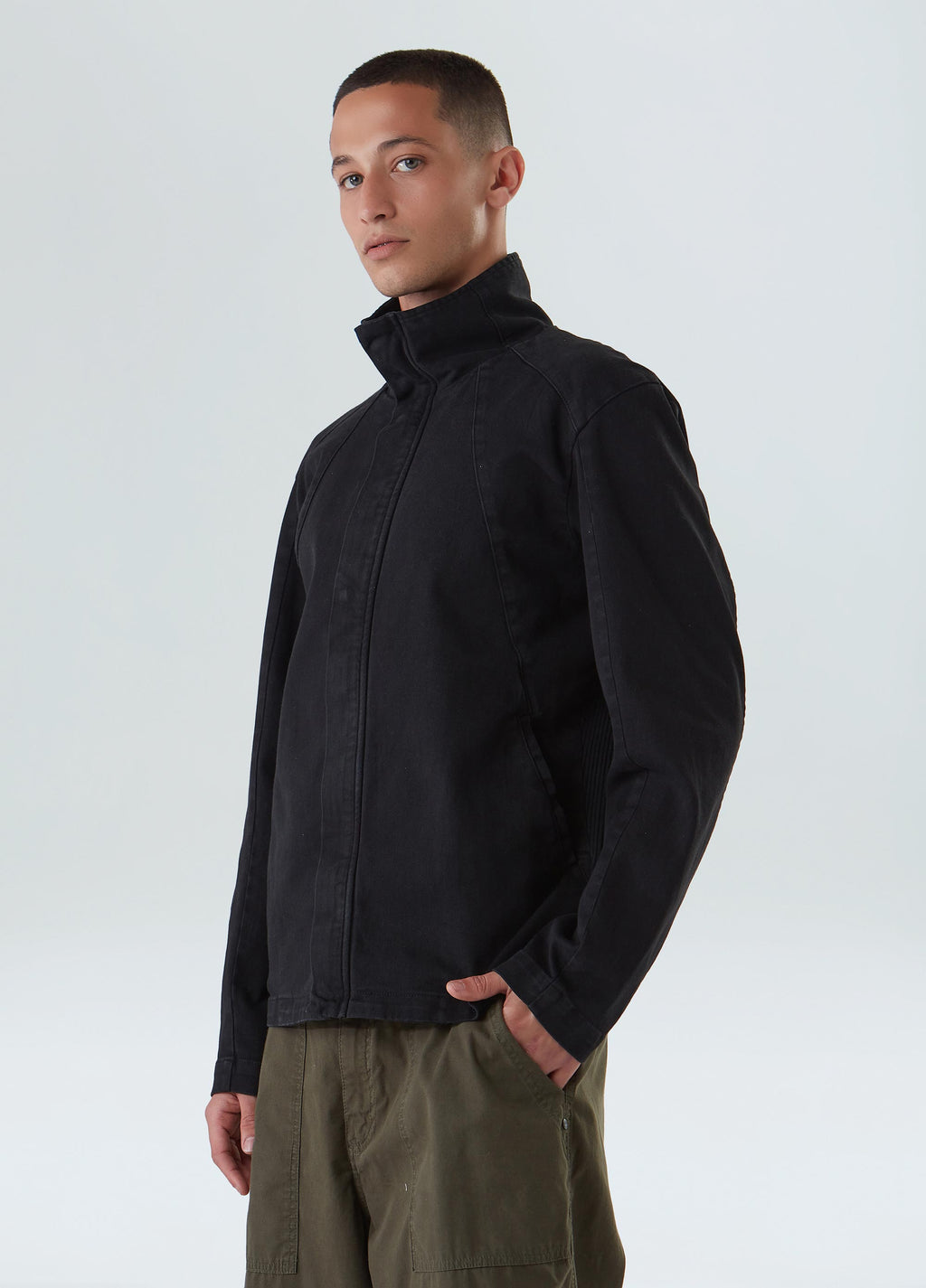 Jaqueta Cotton Clipping Preto – Osklen – foto 3