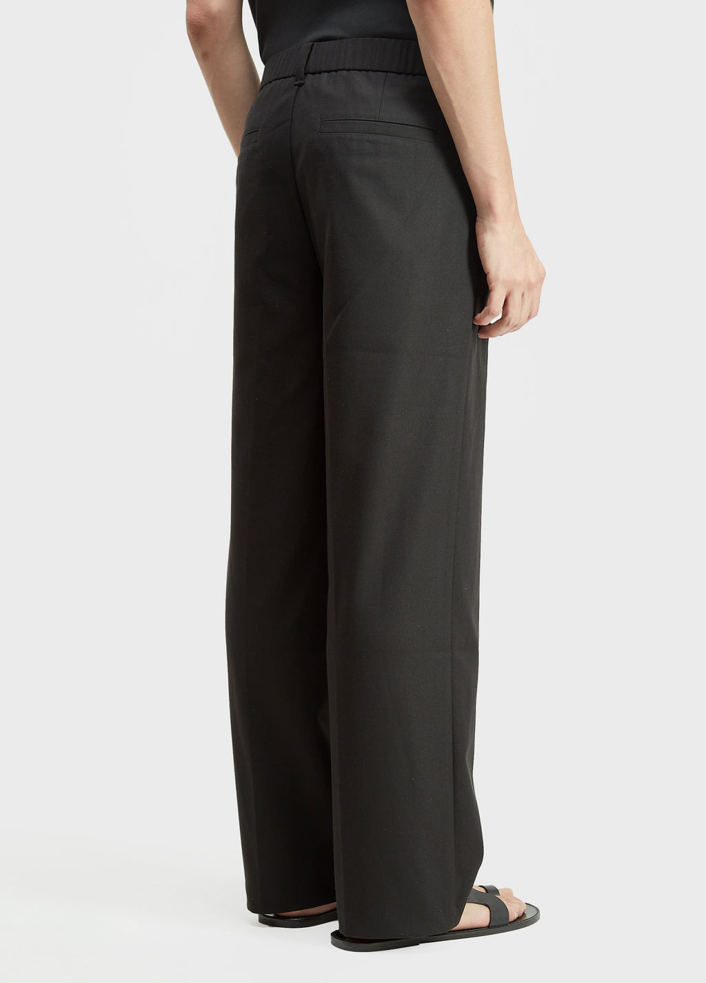 Calça Alfaiataria Straight Knit Preto – Osklen – foto 4