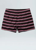 Beach Short Neon Stripes Preto/Rosa Hortencia – Osklen – foto 1