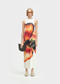 VESTIDO PLISSADO HIBISCO WATER