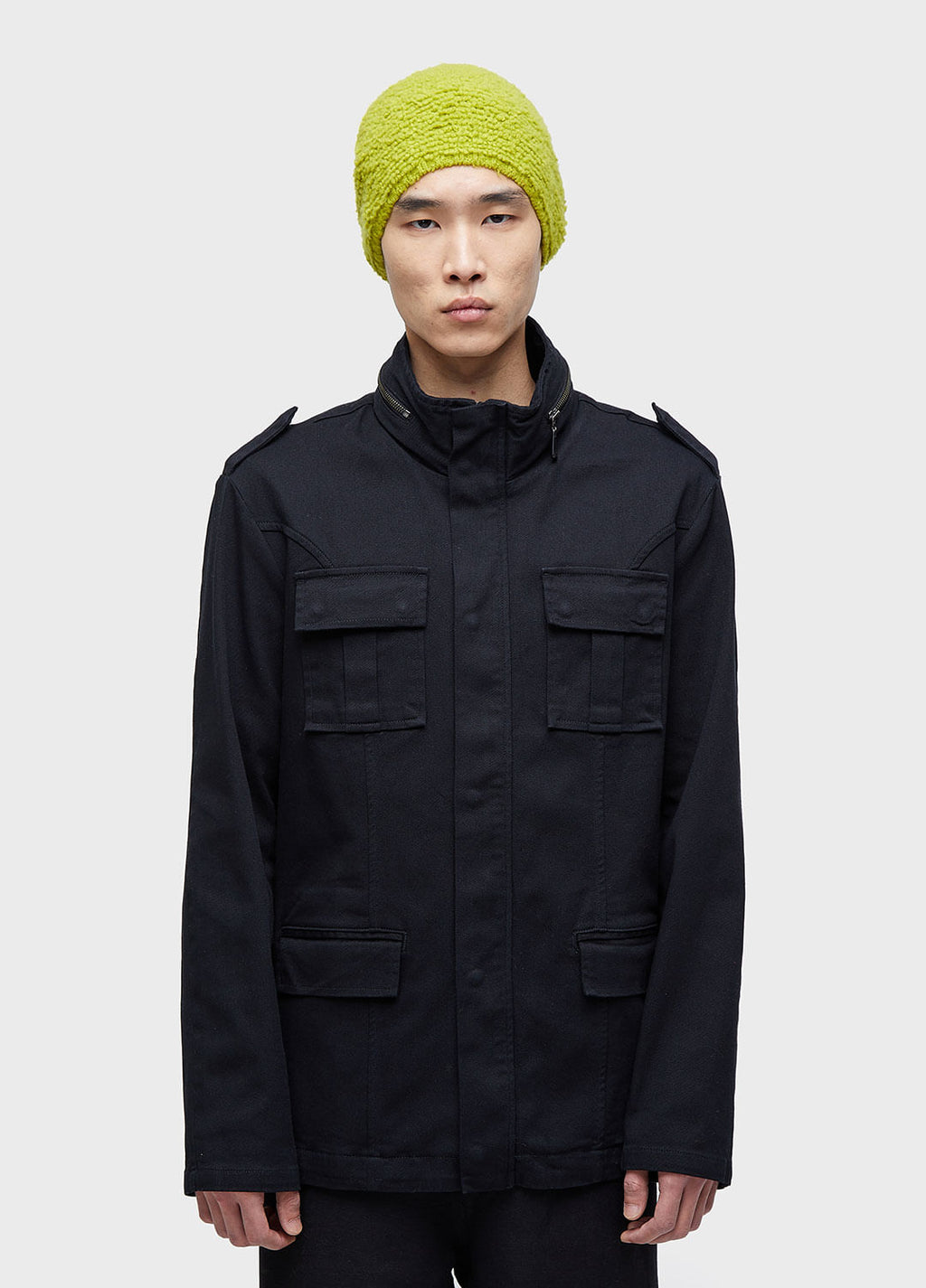 Parka Pockets Gola Alta Preto – Osklen – foto 1