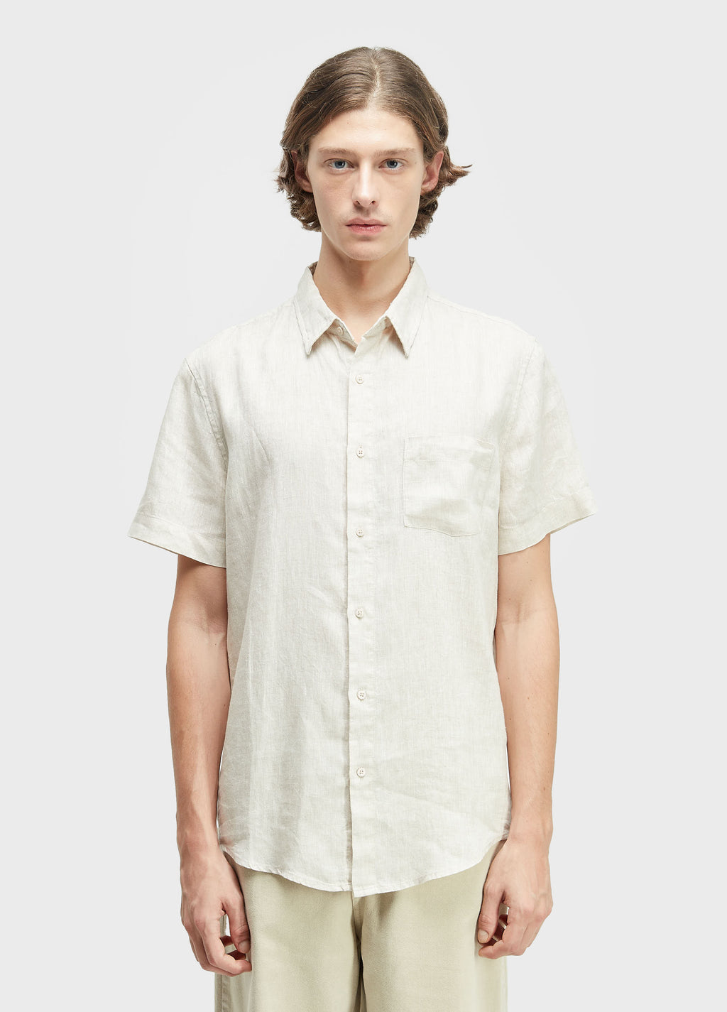Camisa Classic Linen MC Natural – Osklen – foto 1