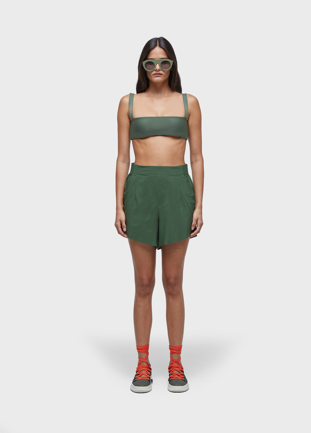 Short Superlight Verde Palmeira – Osklen – foto 1