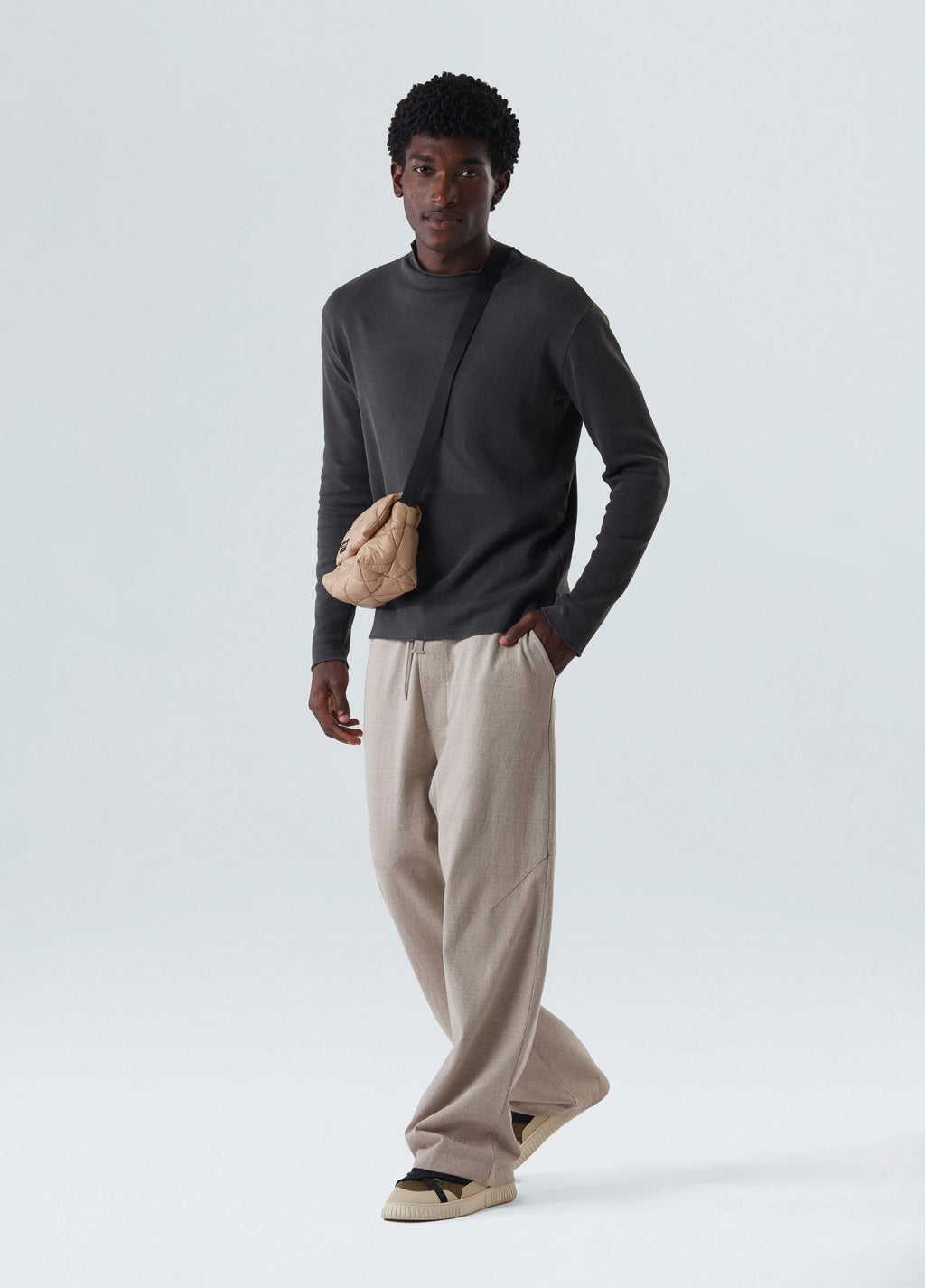 T-Shirt Gola Alta ML Chumbo – Osklen – foto 6