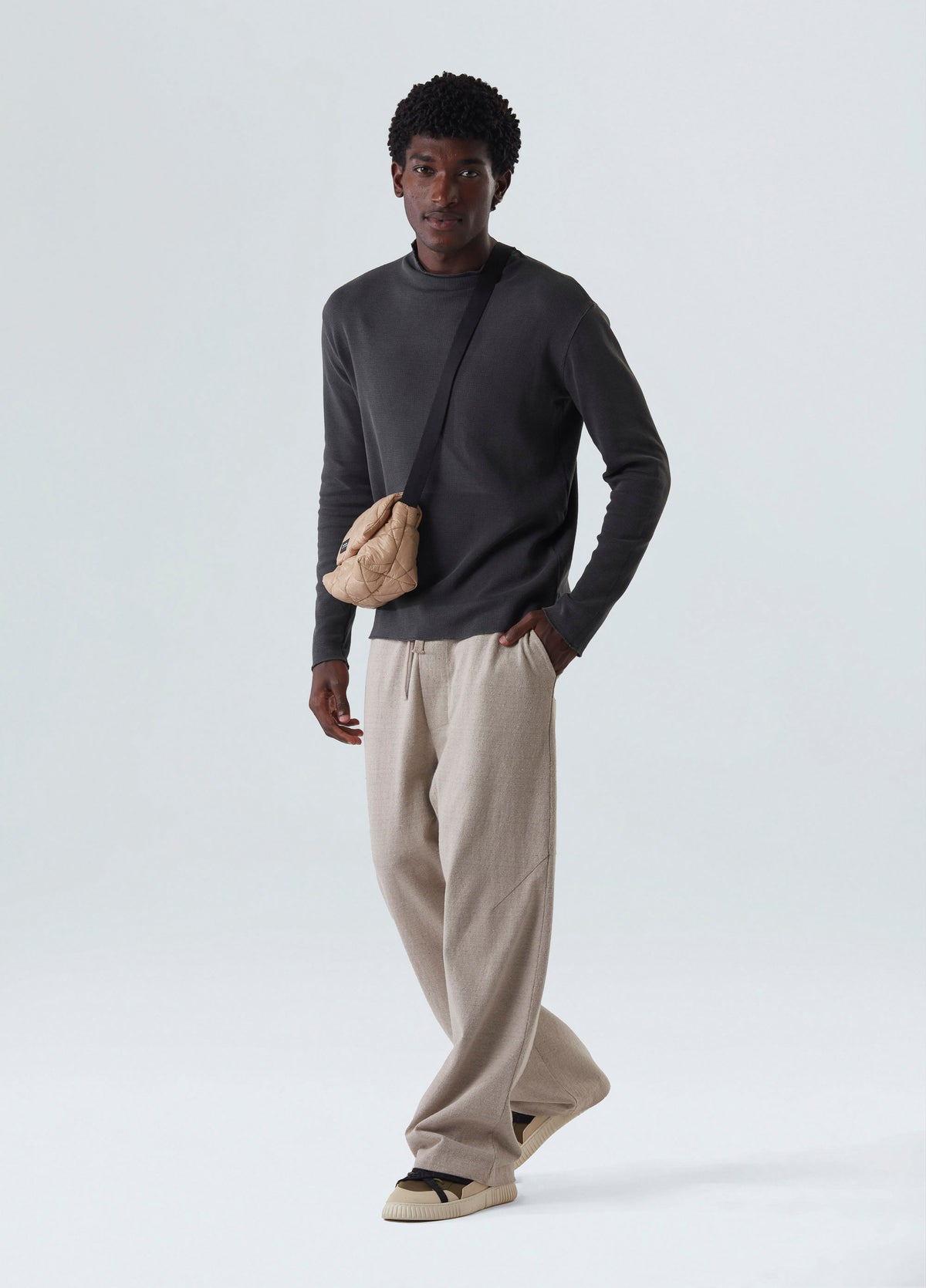 T-Shirt Gola Alta ML Chumbo – Osklen – foto 6