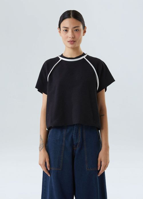 BLUSA MOLETOM DOUBLE FACE VIÉS