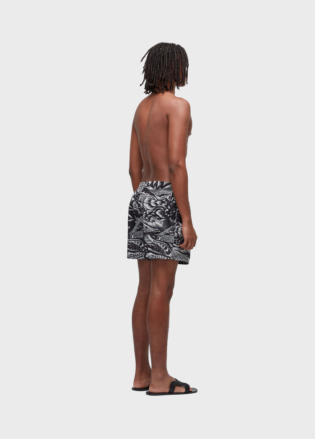 Beach Short Pirarucu Preto/Areia – Osklen – foto 4