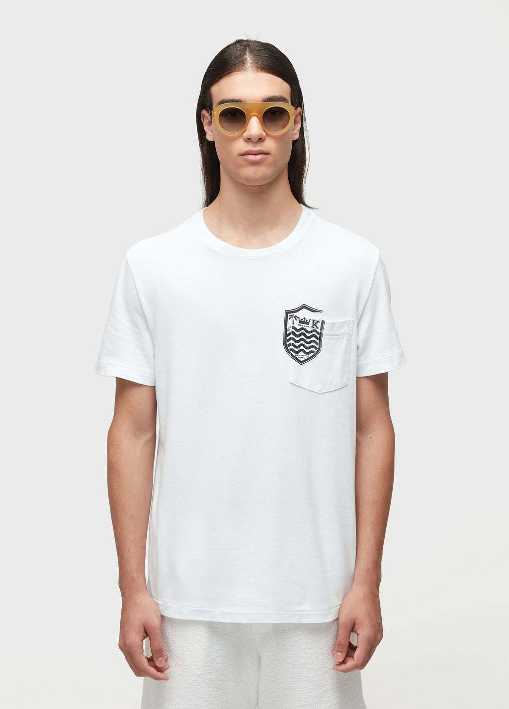 T-Shirt Bolso Brasão MC Branco – Osklen – foto 1