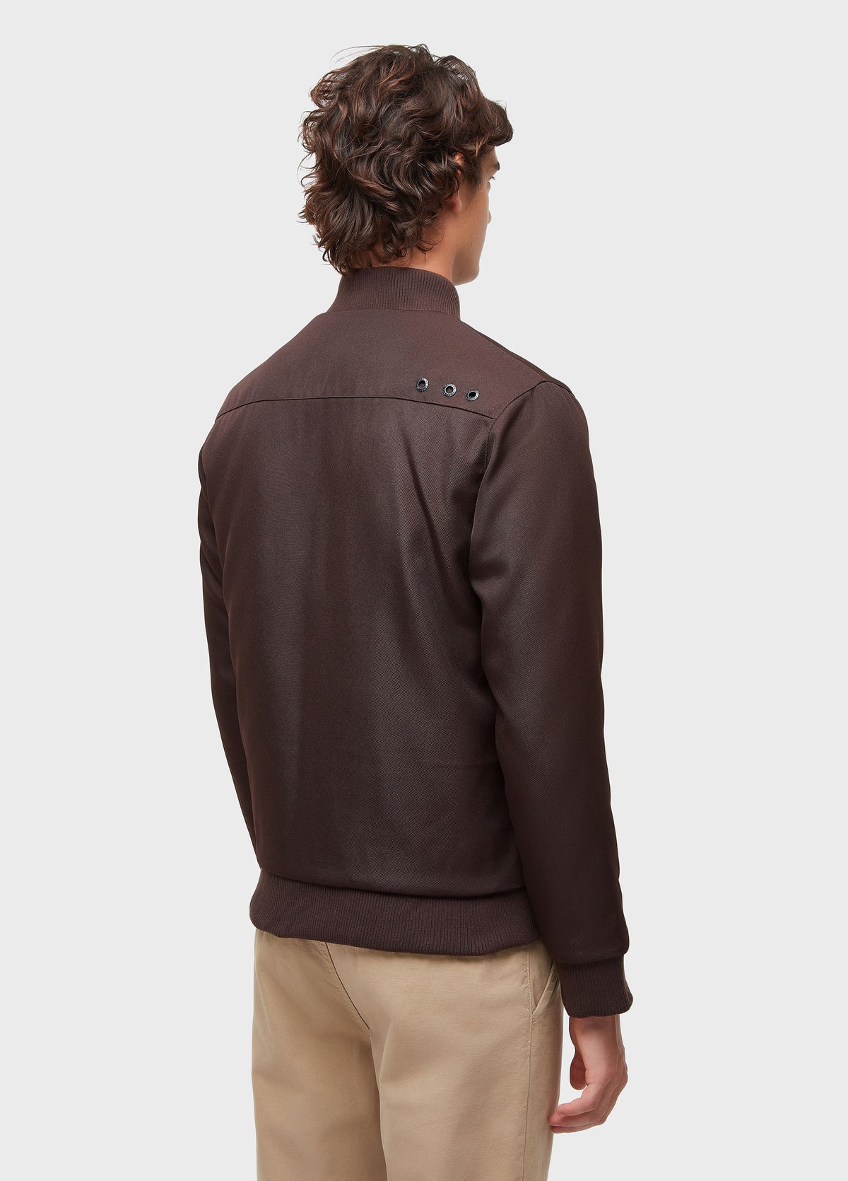 JAQUETA BOMBER DOUBLE PLAIN