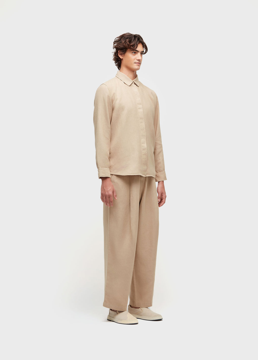 Camisa Linen Jazz ML Caqui – Osklen – foto 2
