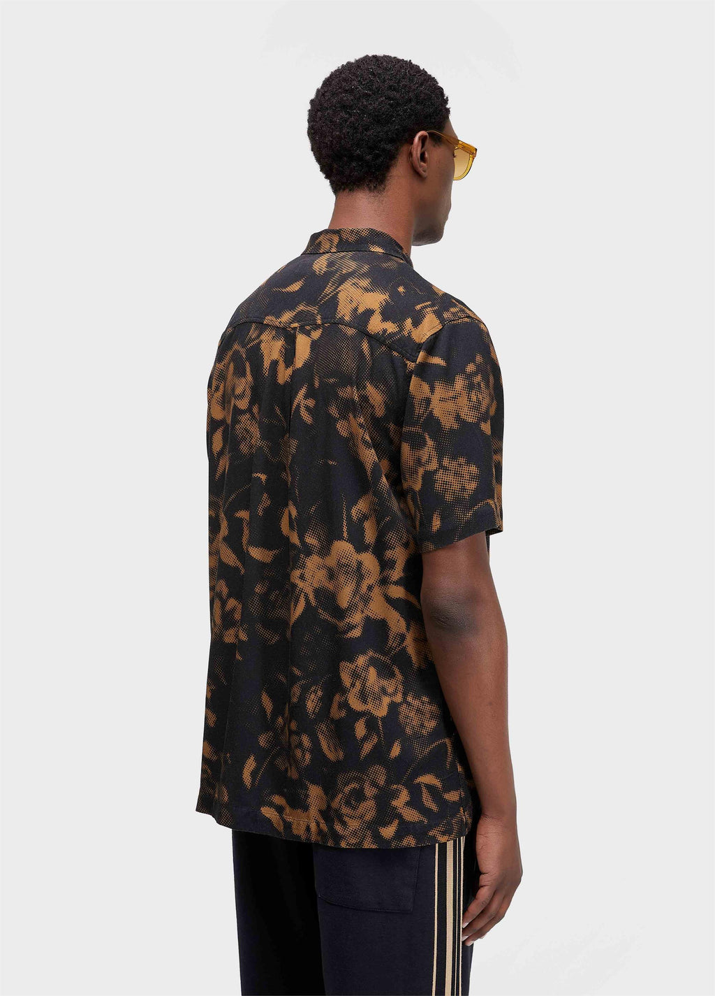 Camisa Roseiral Wood MC Preto Marrom – Osklen – foto 4