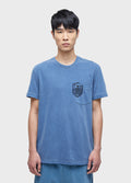 T-Shirt Bolso Brasão MC Marinho – Osklen – foto 1
