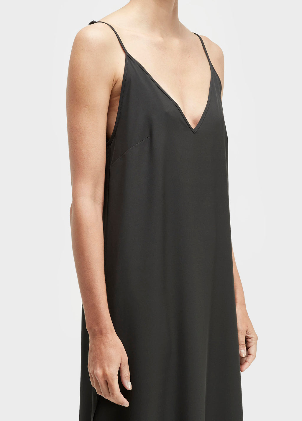 Vestido Midi Alças Superlight Preto – Osklen – foto 3