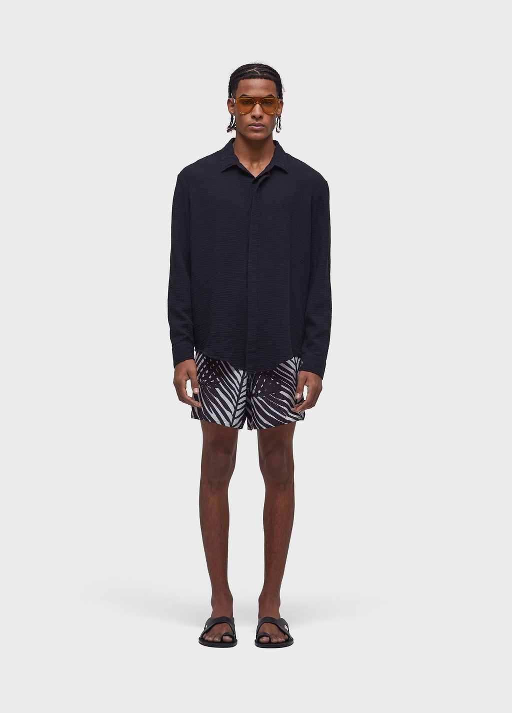 Camisa Cotton Wavy ML Preto – Osklen – foto 4