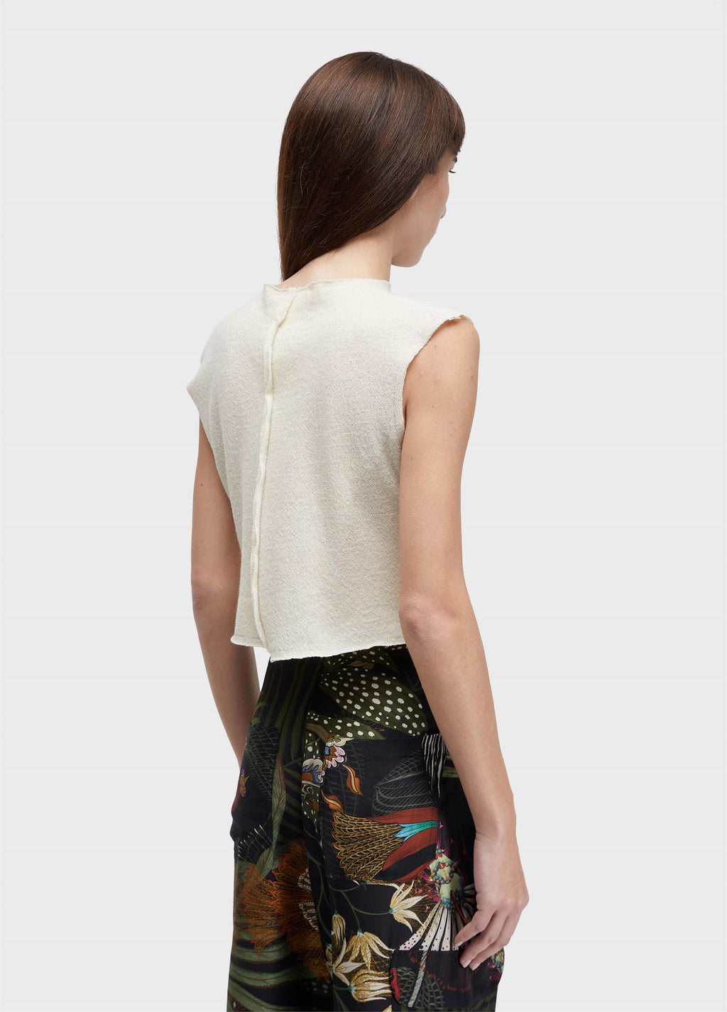 Sleeveless Wool Off-White – Osklen – foto 4