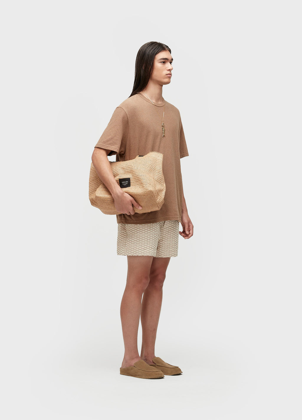 Short PJ Rustic Caiçara Natural – Osklen – foto 4