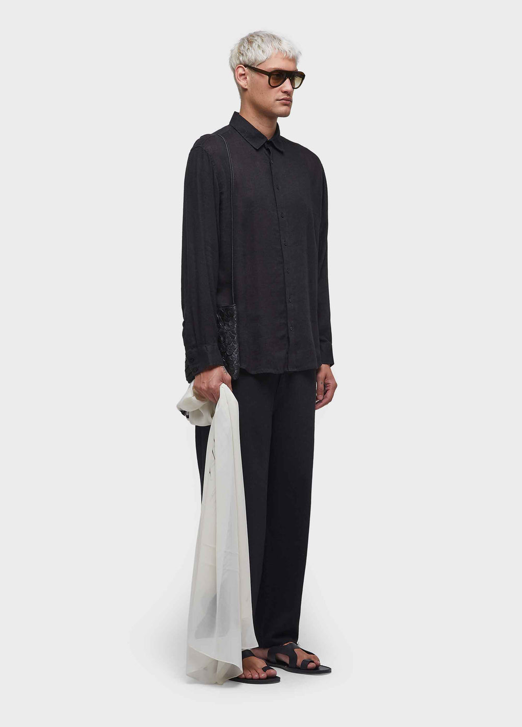 Camisa Linen Recycled ML Preto – Osklen – foto 2