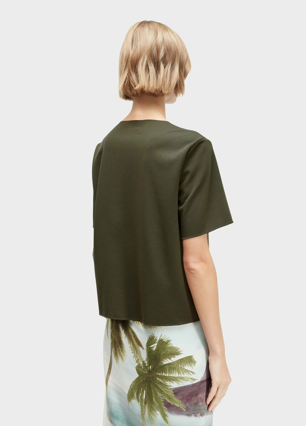 Blusa Recortes Textura Forest – Osklen – foto 4