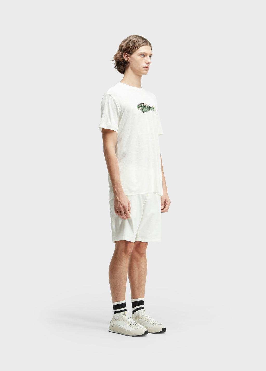 Bermuda Alfaiataria Basic Linen Off-White – Osklen – foto 2