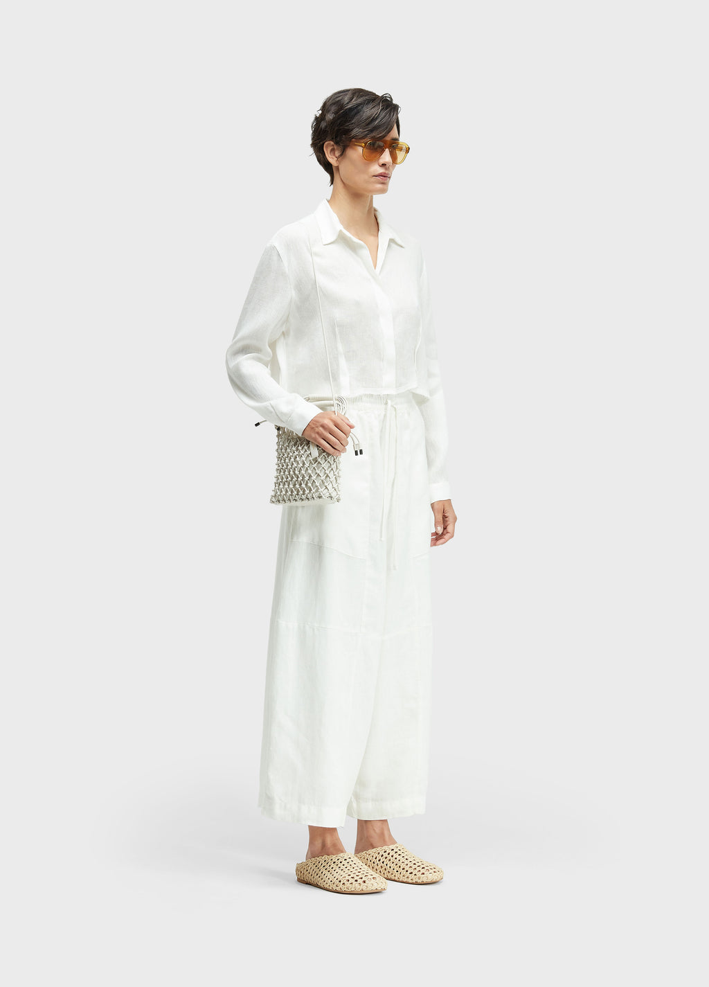 Camisa Pences Linho Reciclado Off-White – Osklen – foto 2
