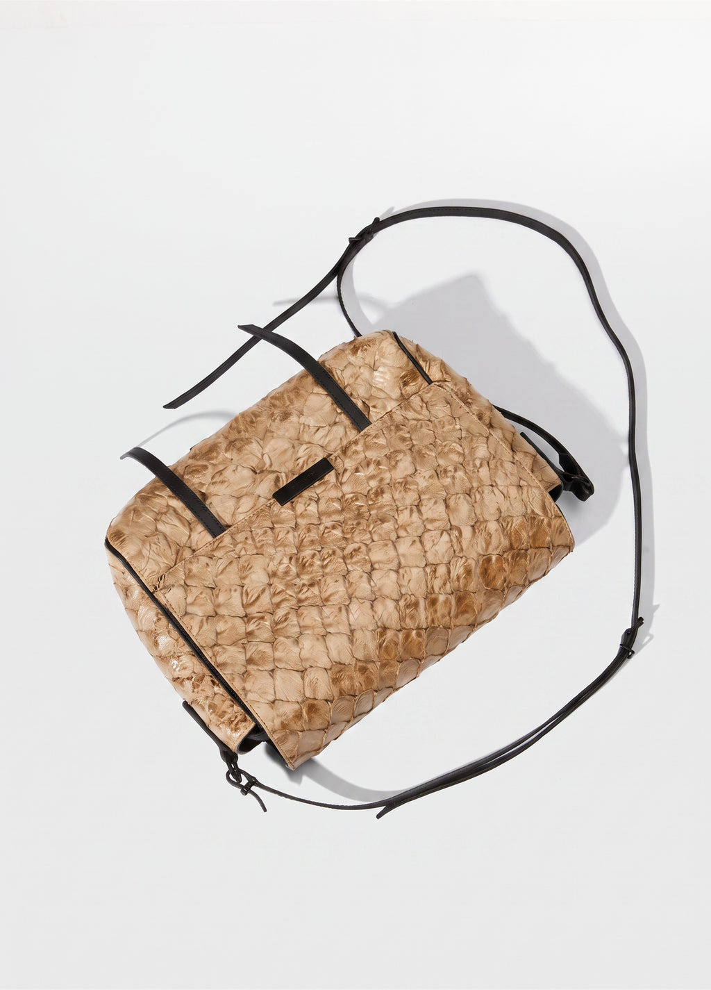 PIRARUCU FLAP SHOULDER BAG