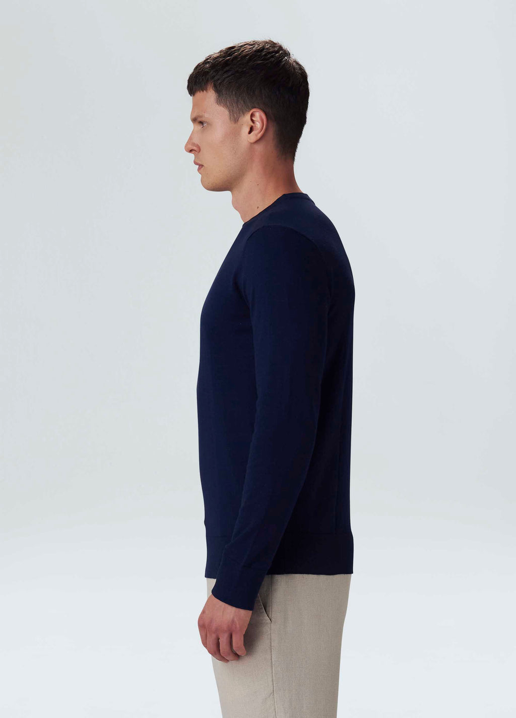 Sweater Tricot Classic Cotton II Marinho – Osklen – foto 3
