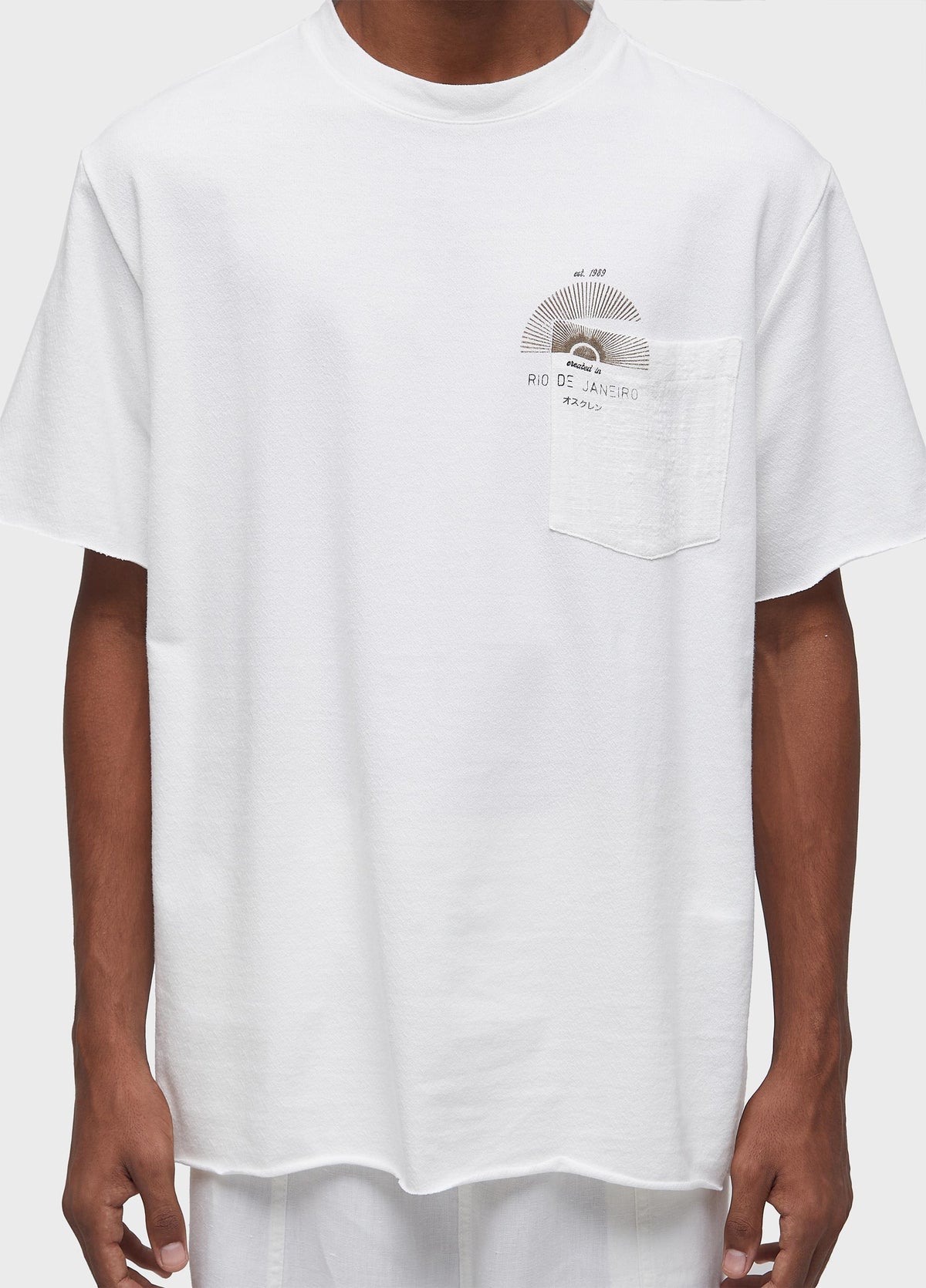 T-SHIRT POCKET TRACE WOMEN MC
