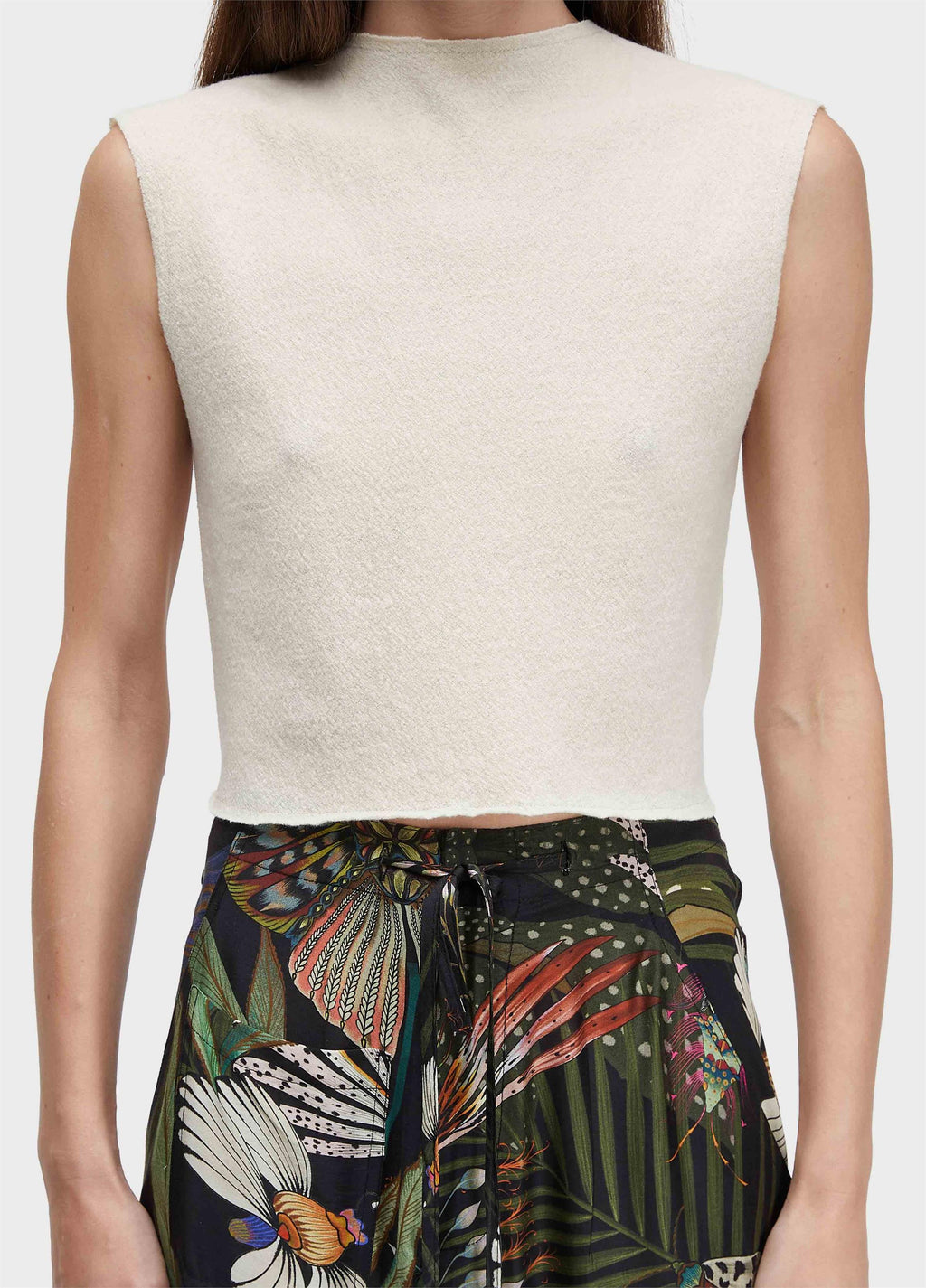 Sleeveless Wool Off-White – Osklen – foto 3