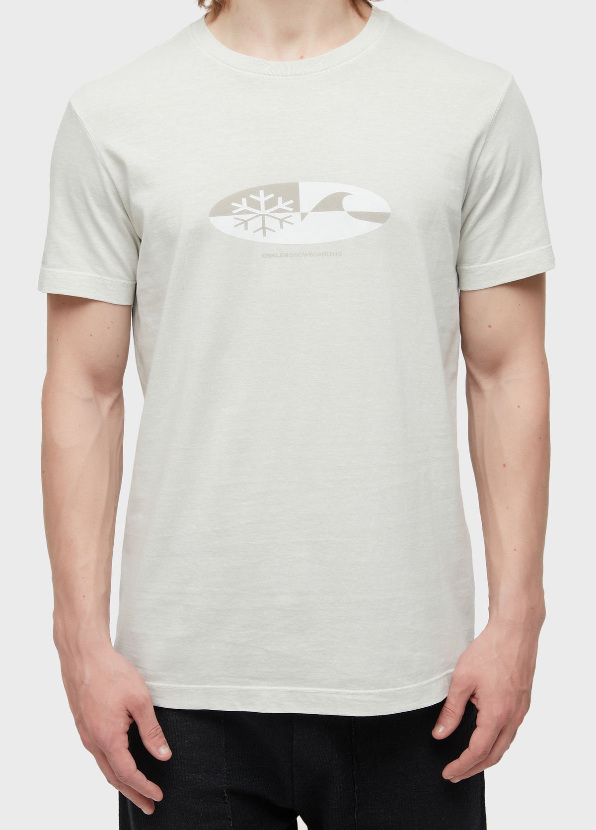 T-SHIRT STONE CRISTAL ONDA SNOW MC