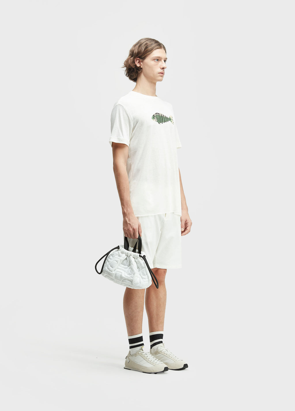Bolsa Coulisse Matelassê Calçadão Off-White – Osklen – foto 5