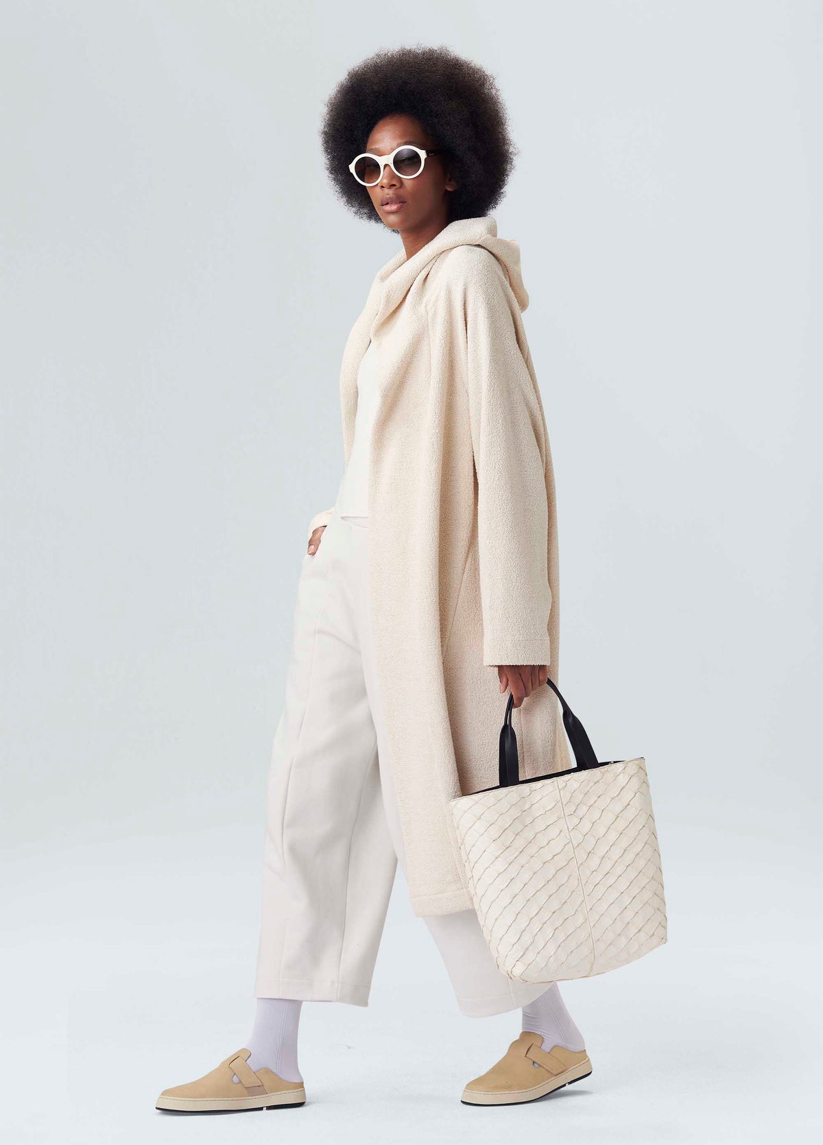 TRENCH COAT MOLETOM CHENILLE