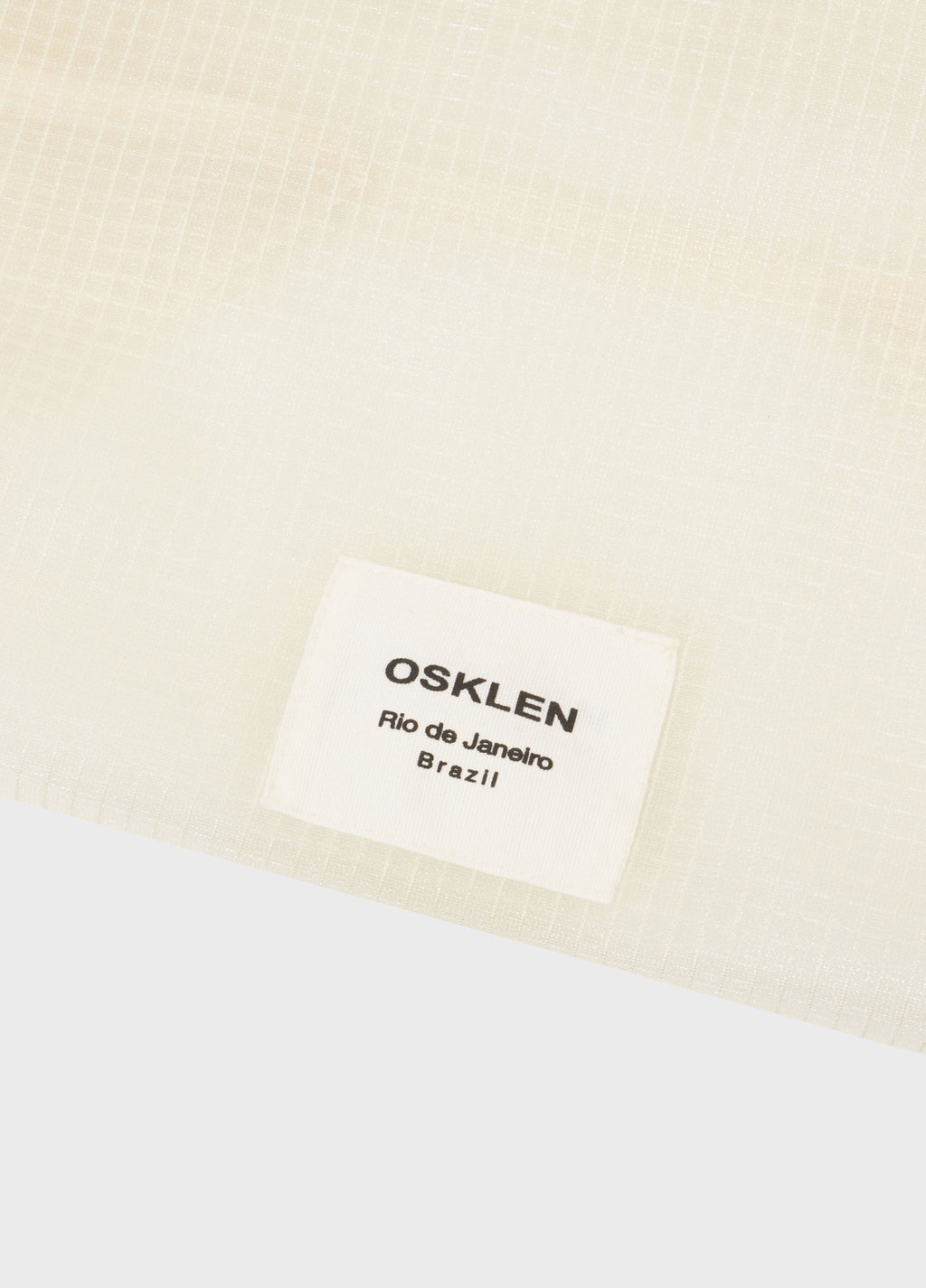 Bolsa Tote Clear Large Off-White/Preto – Osklen – foto 3
