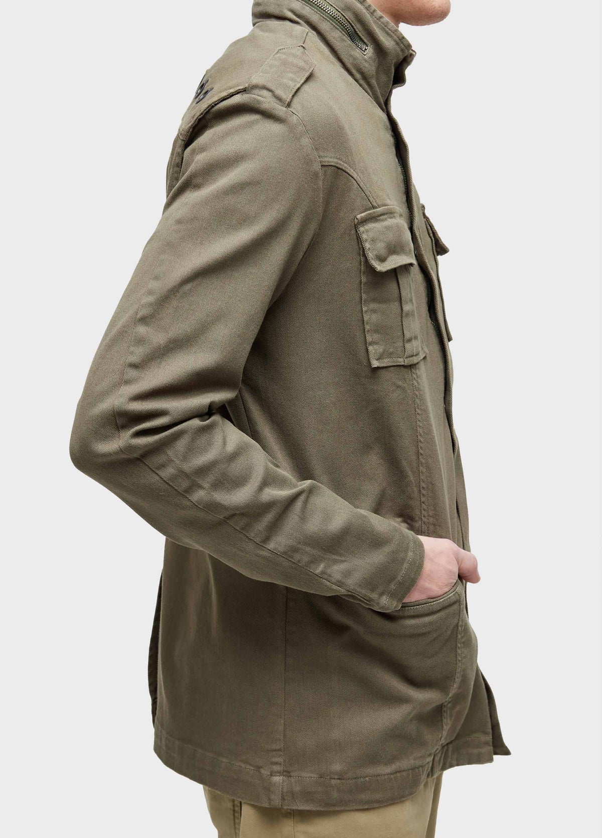PARKA POCKETS GOLA ALTA